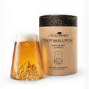 ALASKAN MAKER - Verre Long drink TOPOGRAPHIC  : Montagne Mont Rosa