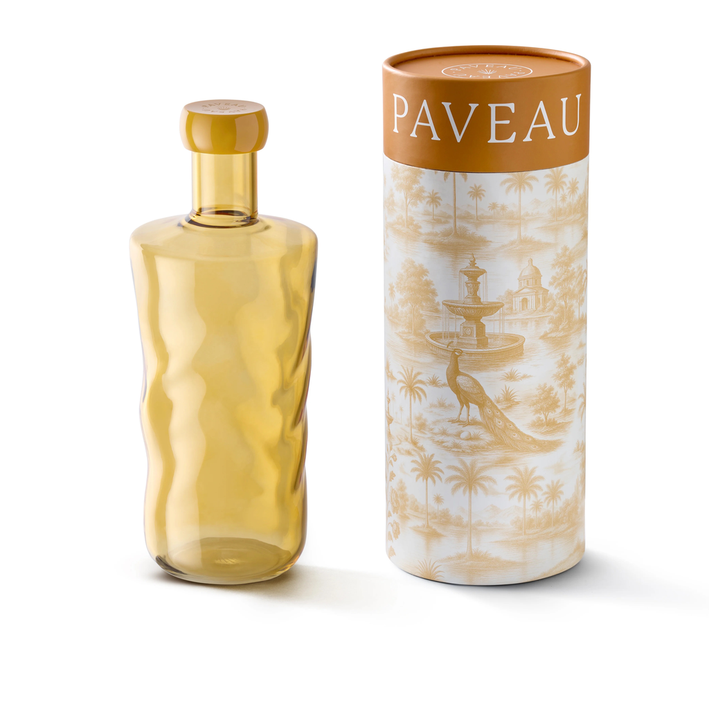 [30009] PAVEAU - Carafe SWIRL Dune Bottle 1,25L (Jaune ocre)
