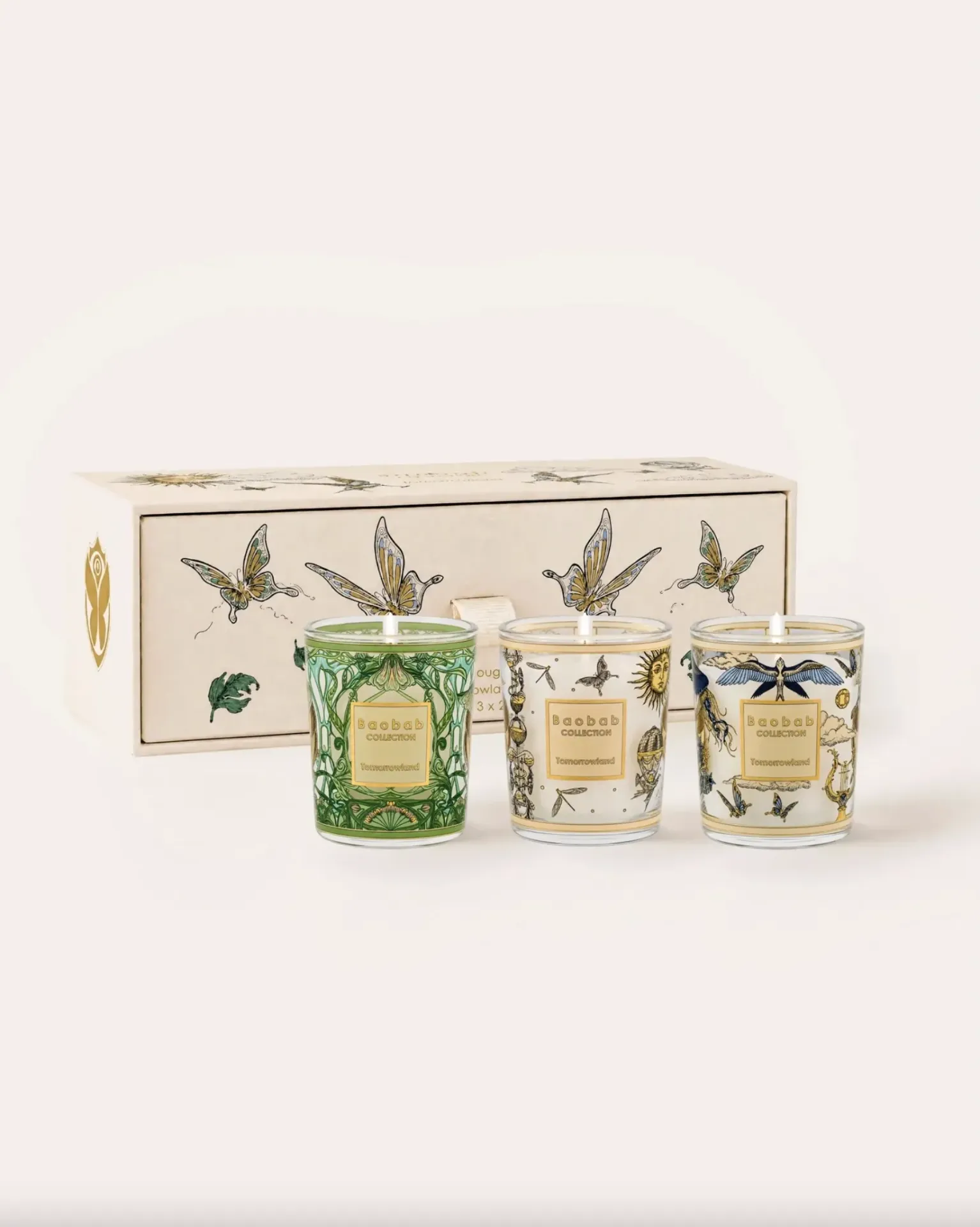 [MAX06BOXTRIO-TOM] BAOBAB - MY FIRST Trio de Bougie Tomorrowland 2023-2025-2026