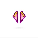 Tellmee - Boucle d'Oreille LOVE COLOR S Violet
